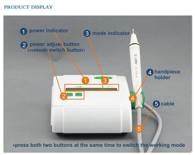 Vrn® Dental Ultrasonic Scaler Root Canal Washing K08D